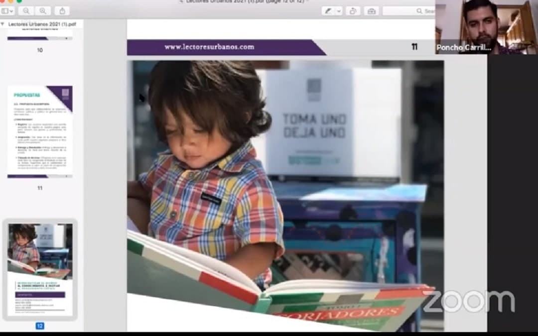 Fomentan el hábito de la lectura con proyecto Lectores Urbanos