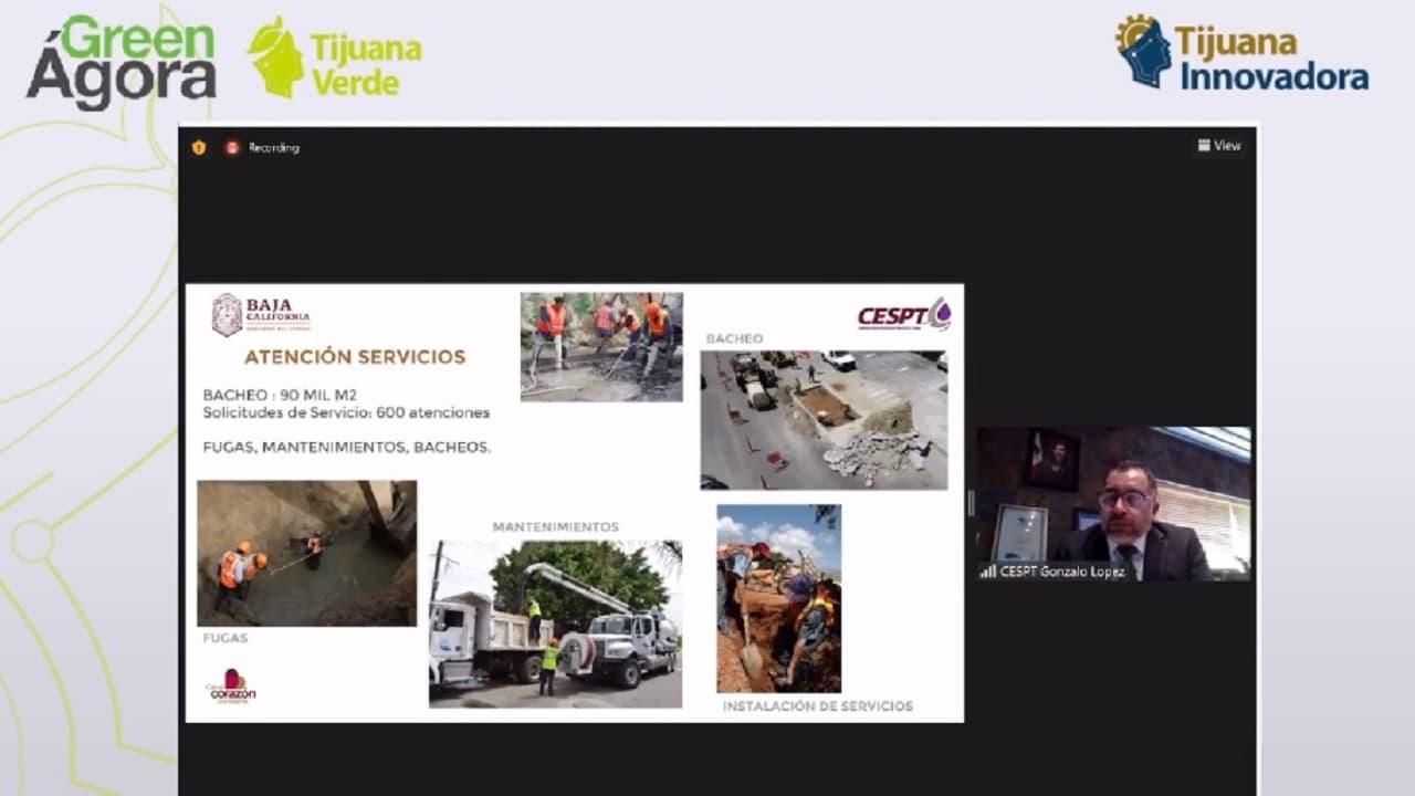 Presenta Director de la Cespt planeación de actividades en Tijuana Verde