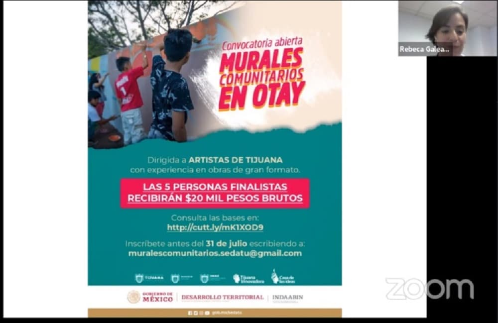Propone SEDATU murales comunitarios para apropiación de espacios públicos