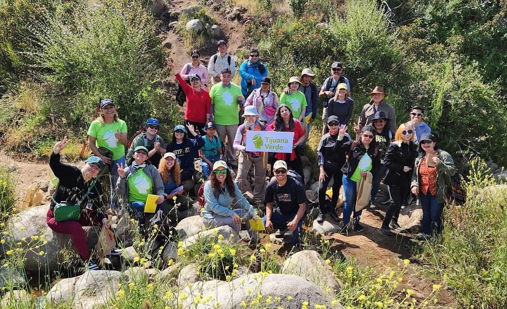 Participa Tijuana Verde en expedición botánica en Rancho Casián