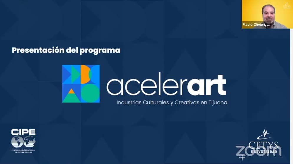 Expone proyecto CIPE recomendaciones para empresas dedicadas a industrias creativas