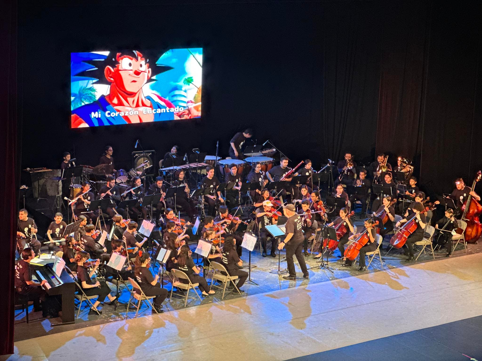 Interpreta Sinfónica Juvenil de Tijuana melodías clásicas del anime