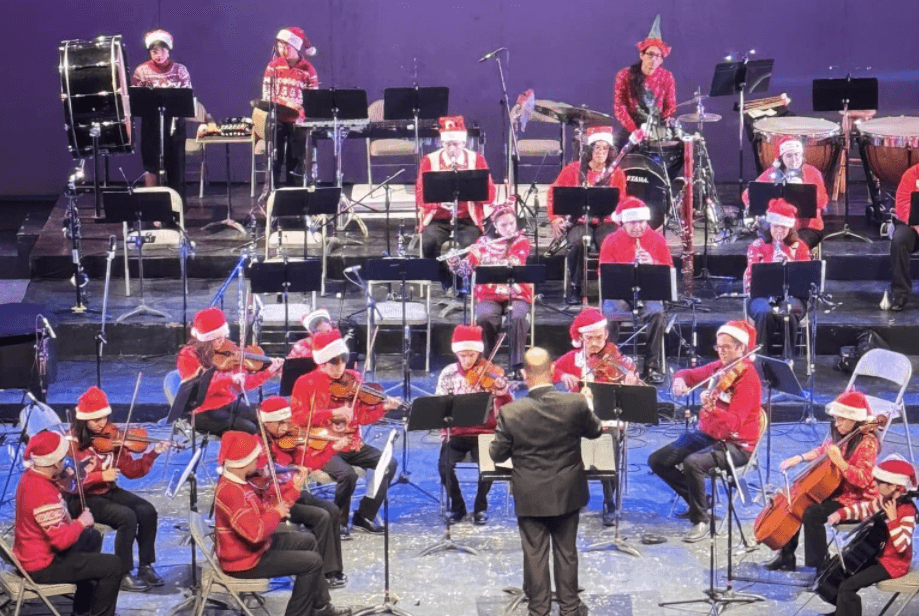 La magia de la temporada cobra vida en el "Concierto de Invierno" de la Sinfónica Juvenil