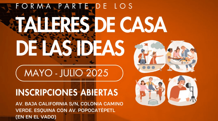 ¡Casa de las Ideas abre inscripciones para su nuevo ciclo de talleres!