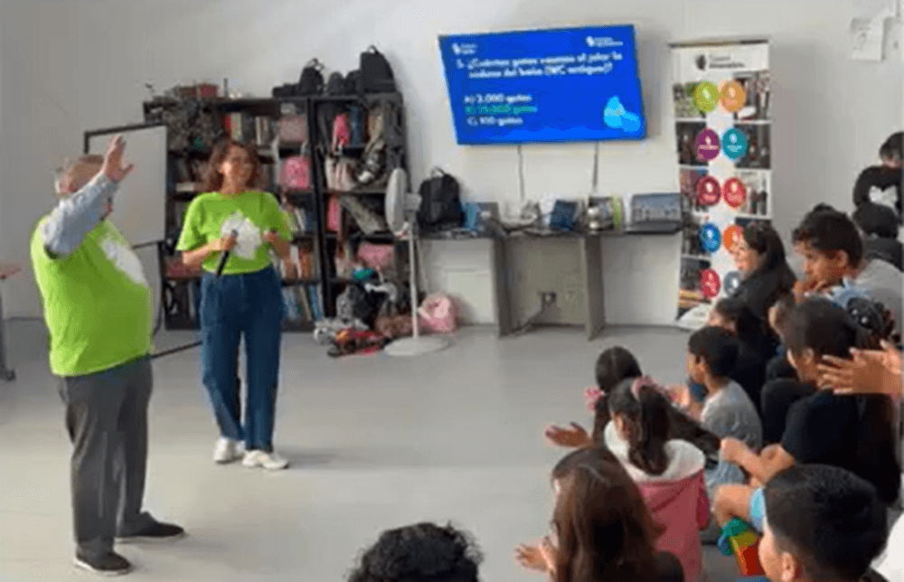 Tijuana Verde y Líderes dan taller sobre cuidado del agua en Campamento de Verano de Casa de las Ideas